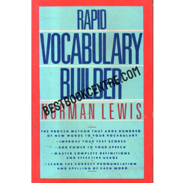 Rapid vocabulary builder