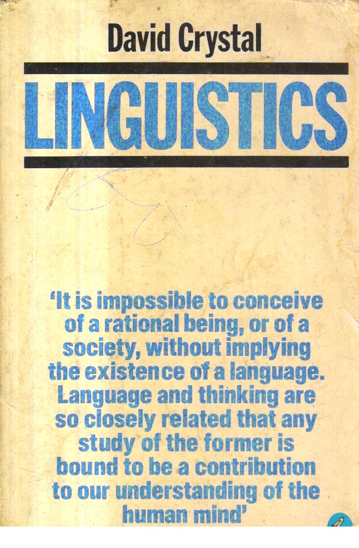 Linguistics.