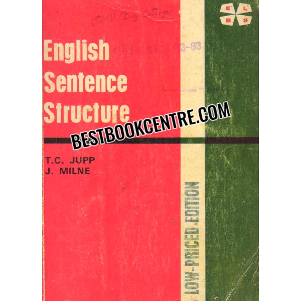 english sentence structure ELBS