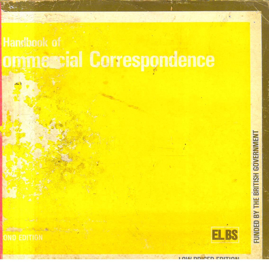 A Handbook of Commercial Correspondence ELBS