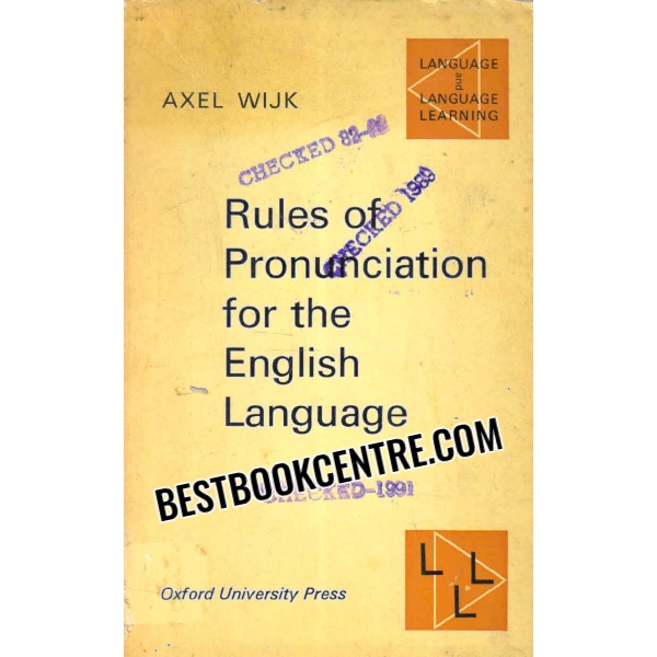 rules of pronunciation for the english language 