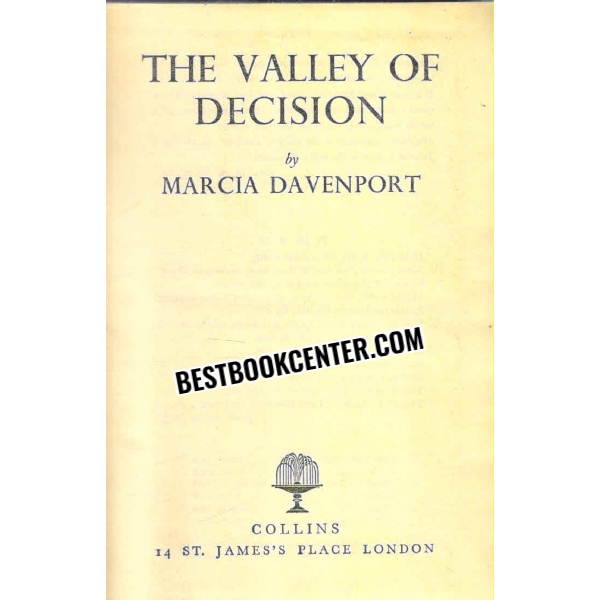 the valley of decision 