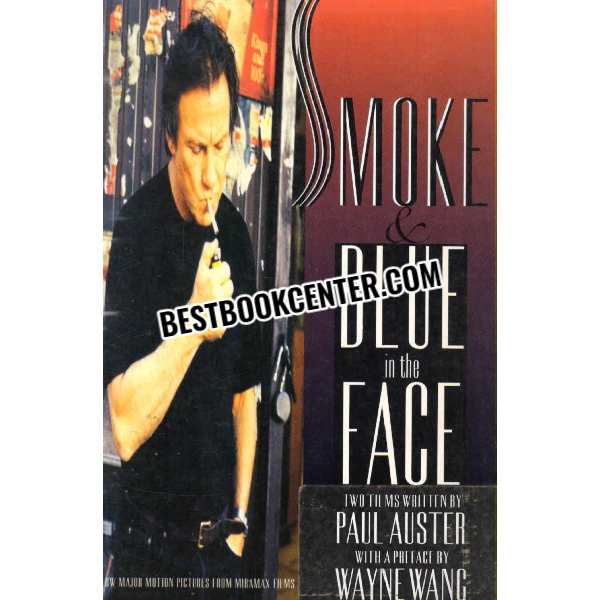 moke and blue in the face