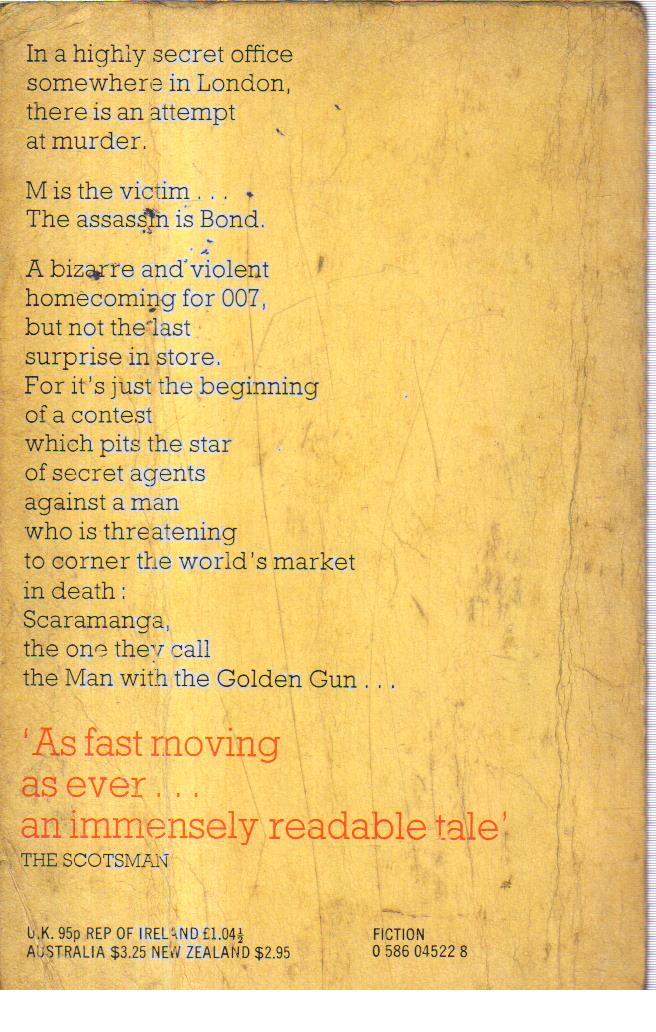 The Man with the golden Gun
