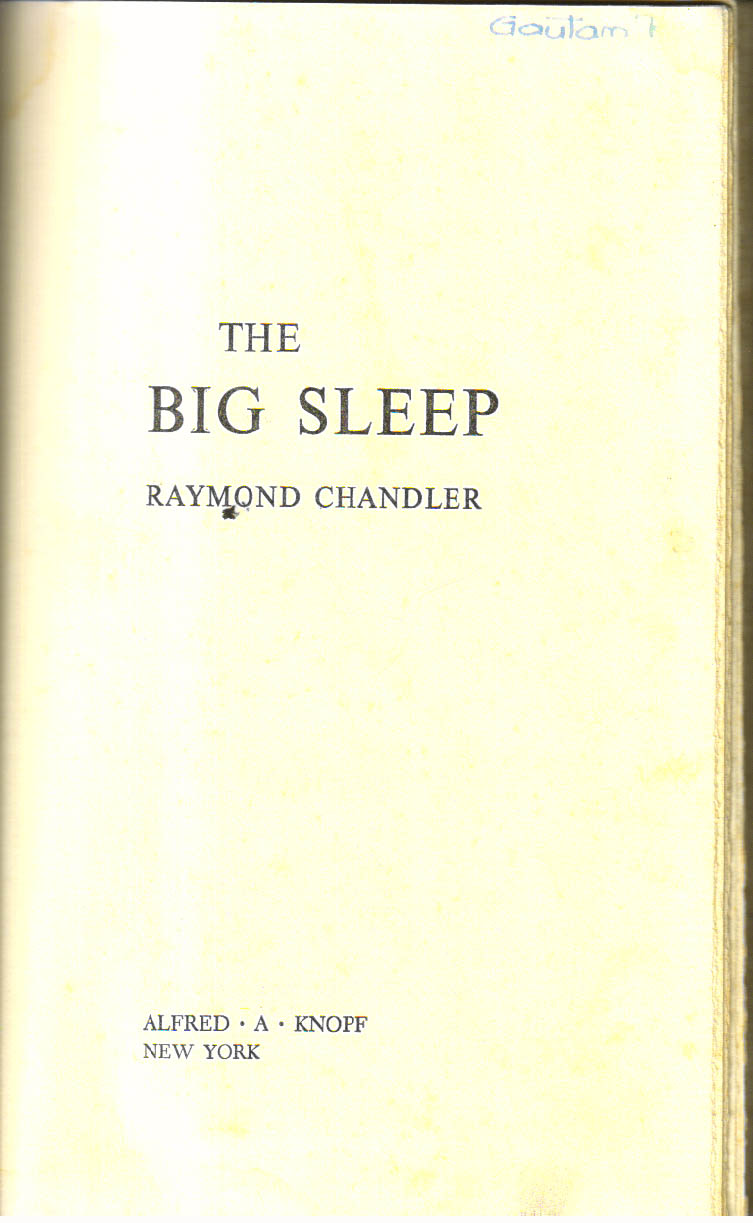 The Big Sleep