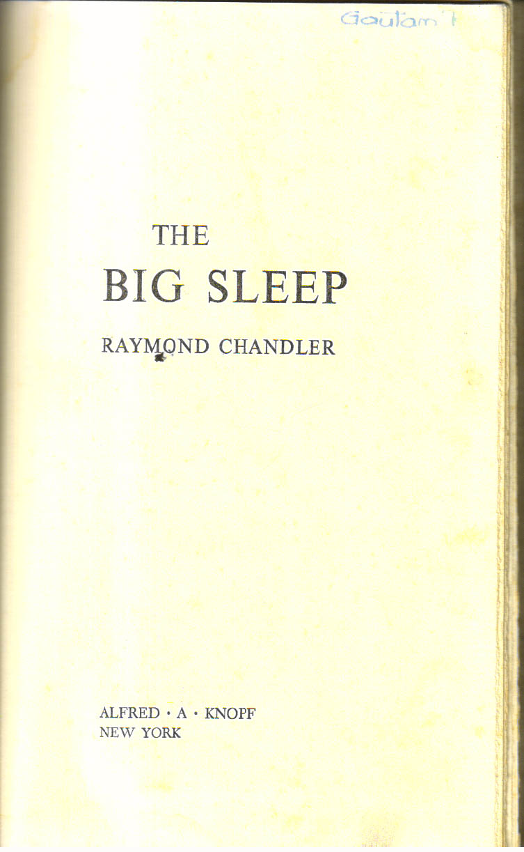 The Big Sleep