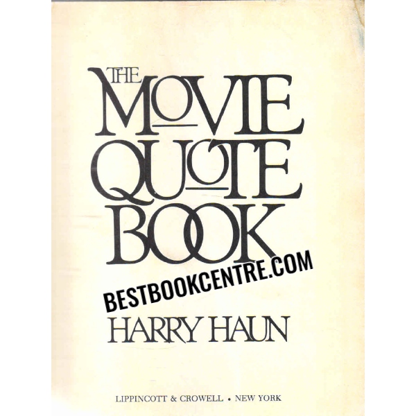 the movie quote book 