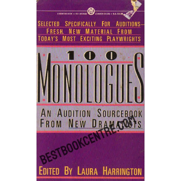 100 Monologues 1st edition