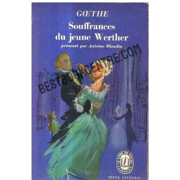 Souffrances Du Jeune Werther