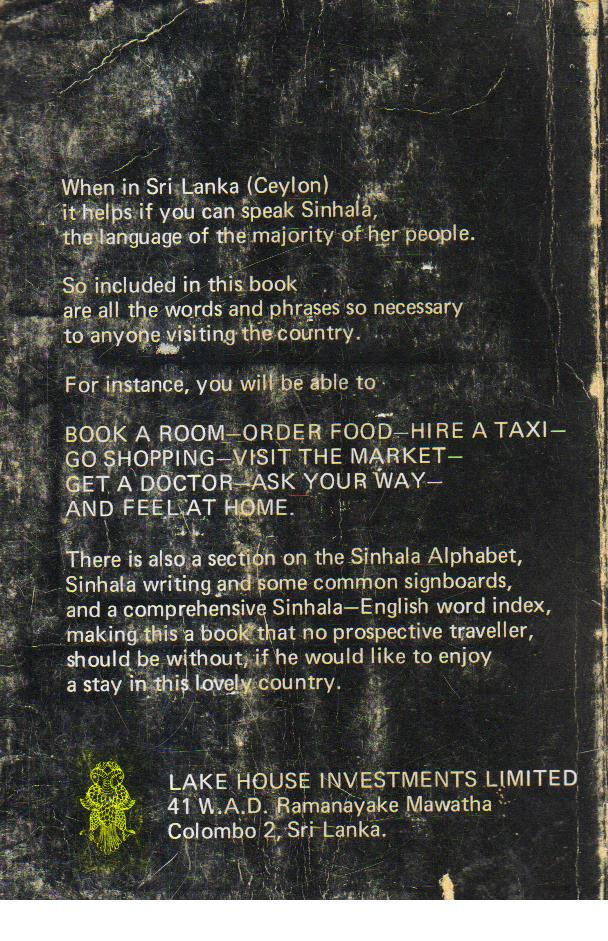 Say it in Sinhala.
