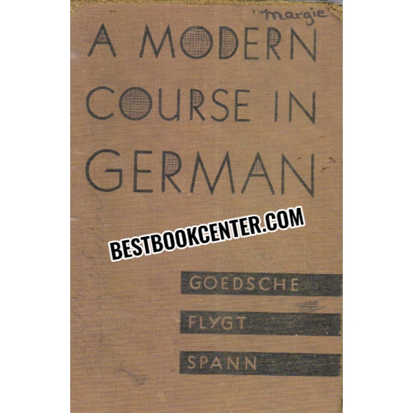 a modern course in german 