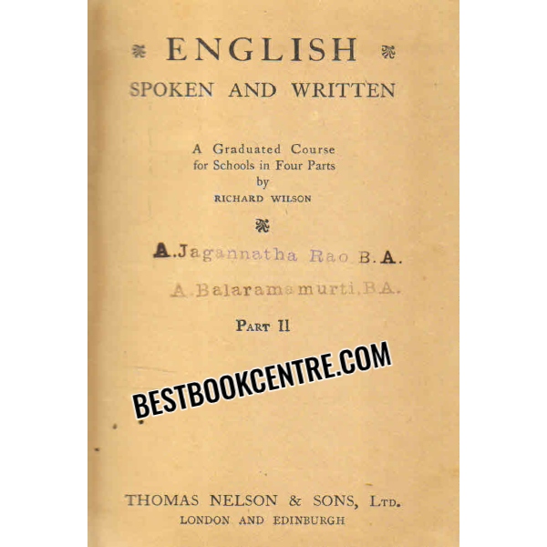 english spoken and written part 2