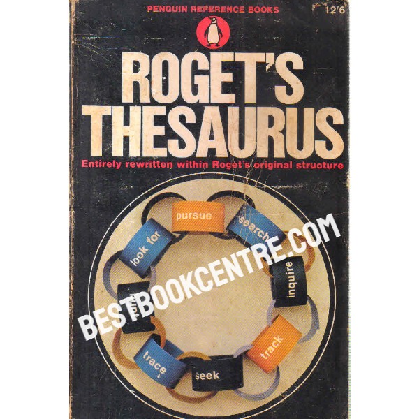 Penguin Reference Books Rogets Thesaurus of English Words And Phrases