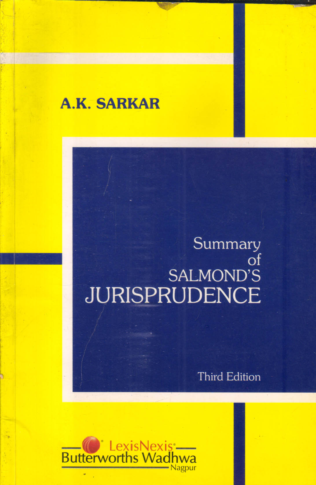Summary Of Salmondâ€™s Jurisprudence 