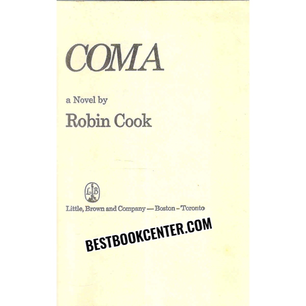 coma a novel 