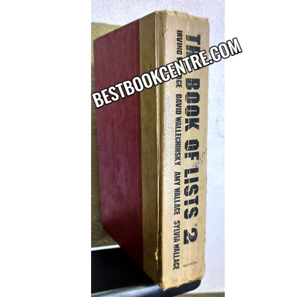 The Book of lists 2 1st edition