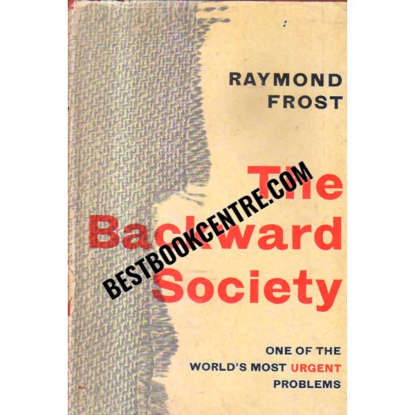 the backward society 1st edition