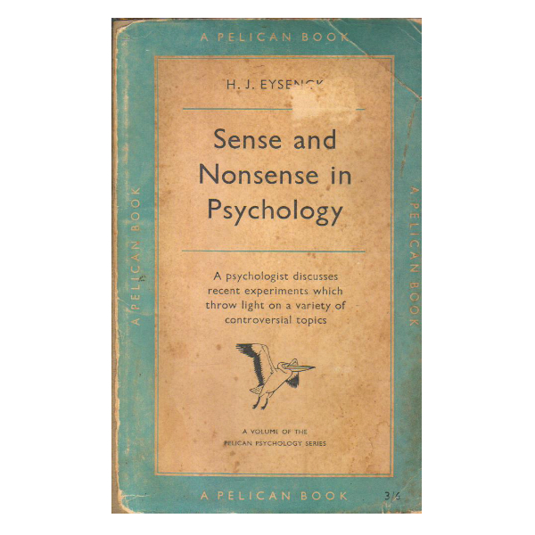 Sense And Nonsense in Psychology (PocketBook)