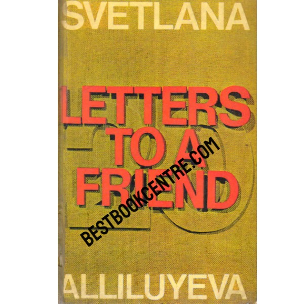 20 Letters to a Friend 1st edition