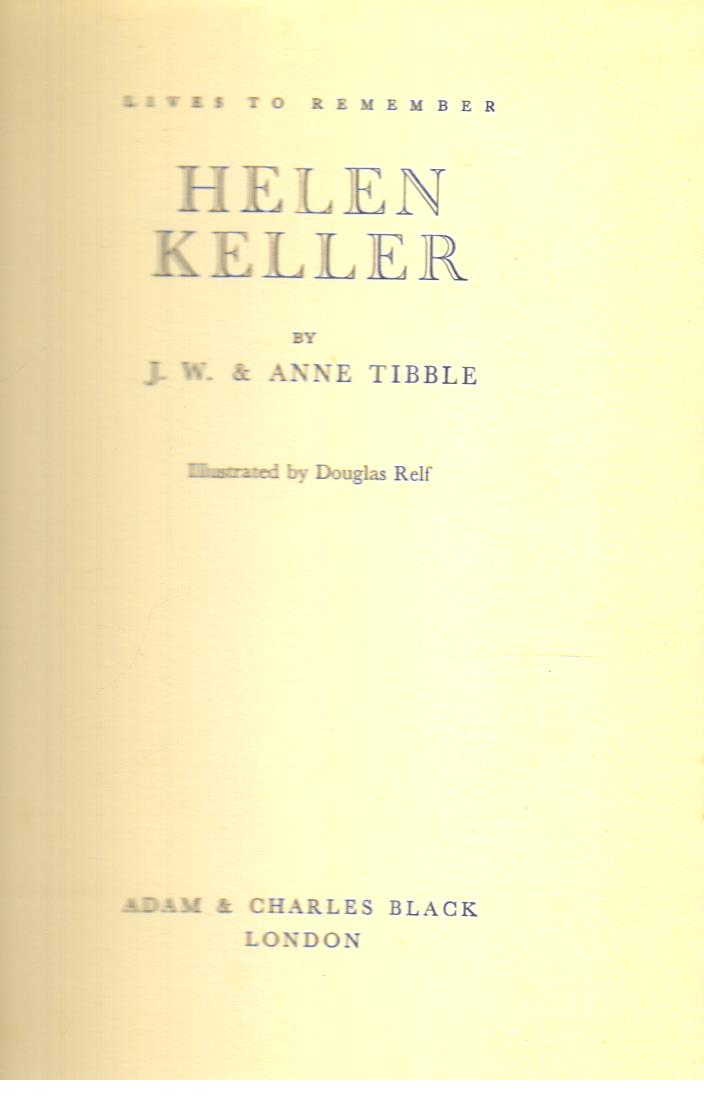 Helen Keller.