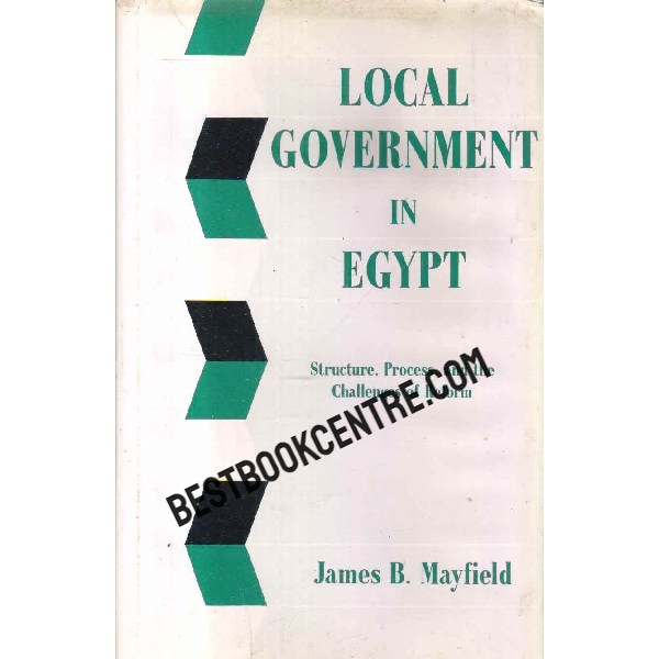 local government in egypt 1st edition