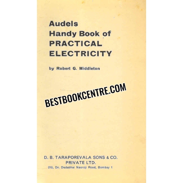 audels handy book of practical electricity 