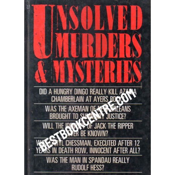 unsolved murders and mysteries