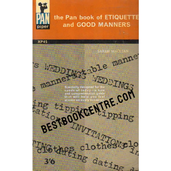 The Pan Book of Etiquette and Good Manners