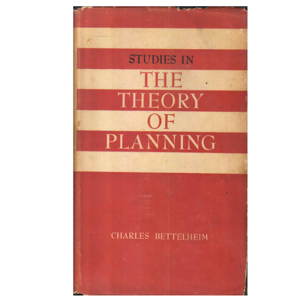 Studies In The Theory of Planning