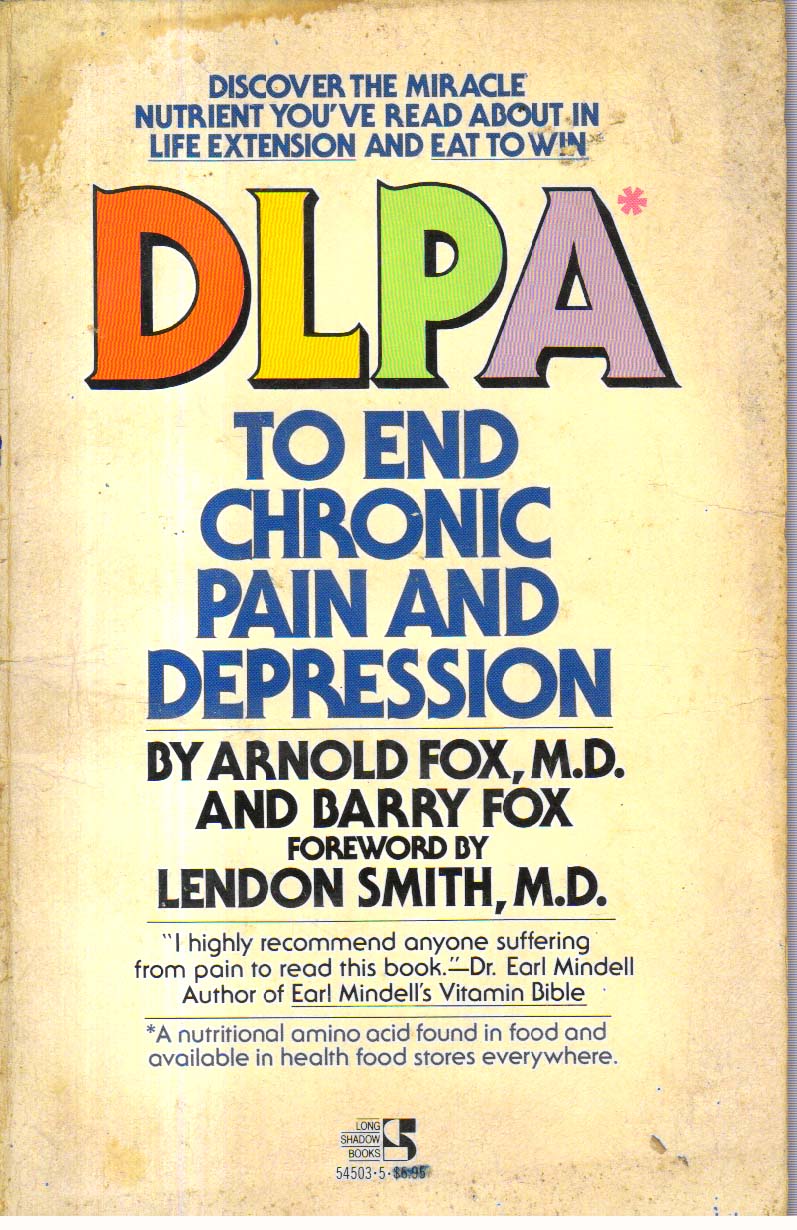 DLPA to end chronic pain and depression
