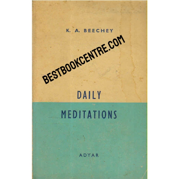 Daily Meditations