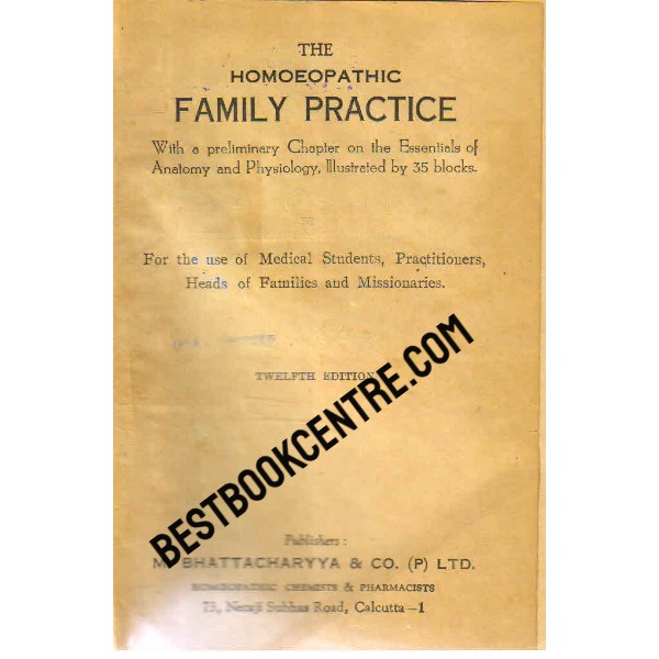 The Homoeopathic Family Practice