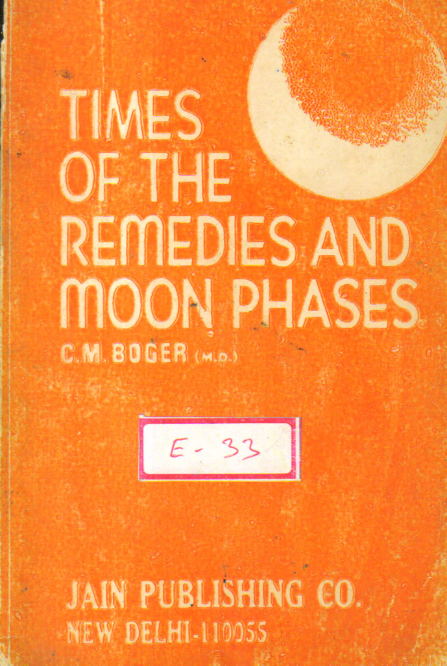 Times of the Remedies and Moon Phases.