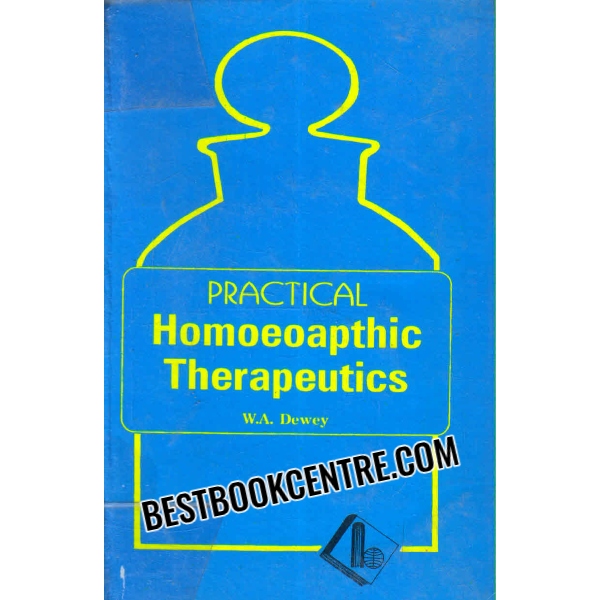 practical homoeoapthic therapeutics
