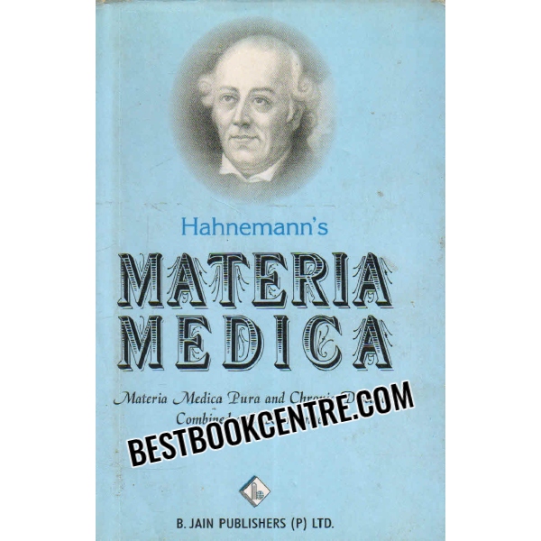 hahnemanns materia medica volume one two and three 1st edition