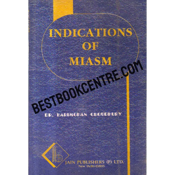 indications of miasm