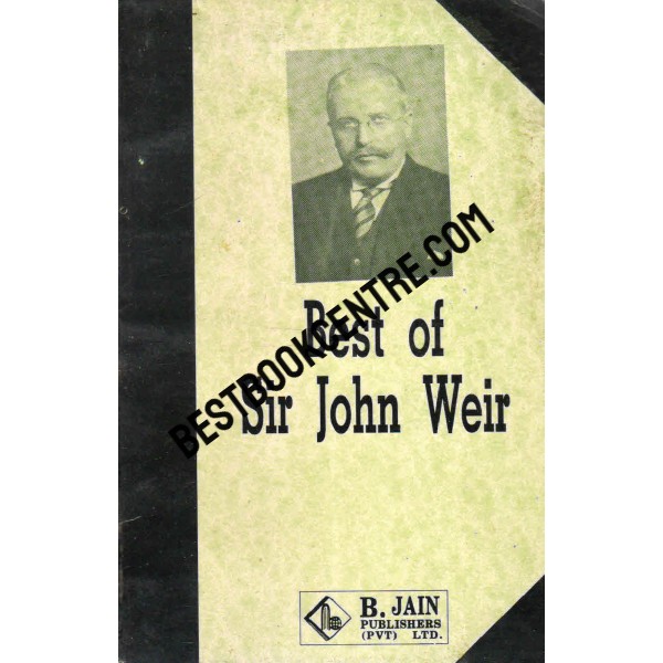Best of Sir John Weir 1st edition