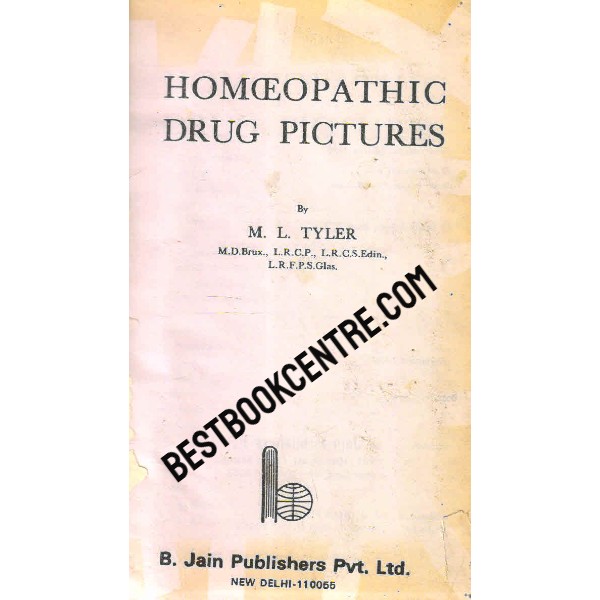 Homoeopathic Drug Pictures