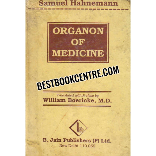 organon of medicine 