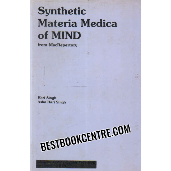 synthetic materia medica of mind from macrepertory 