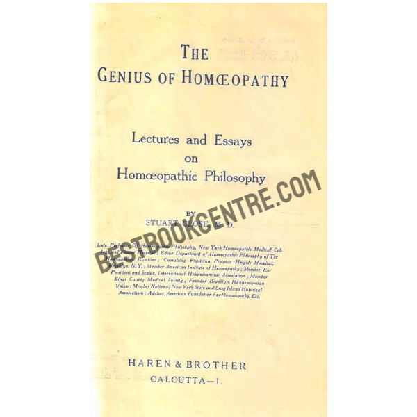 The Genius of Homeopathy 