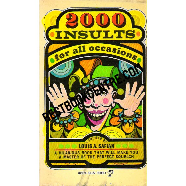 2000 Insults for all Occasions