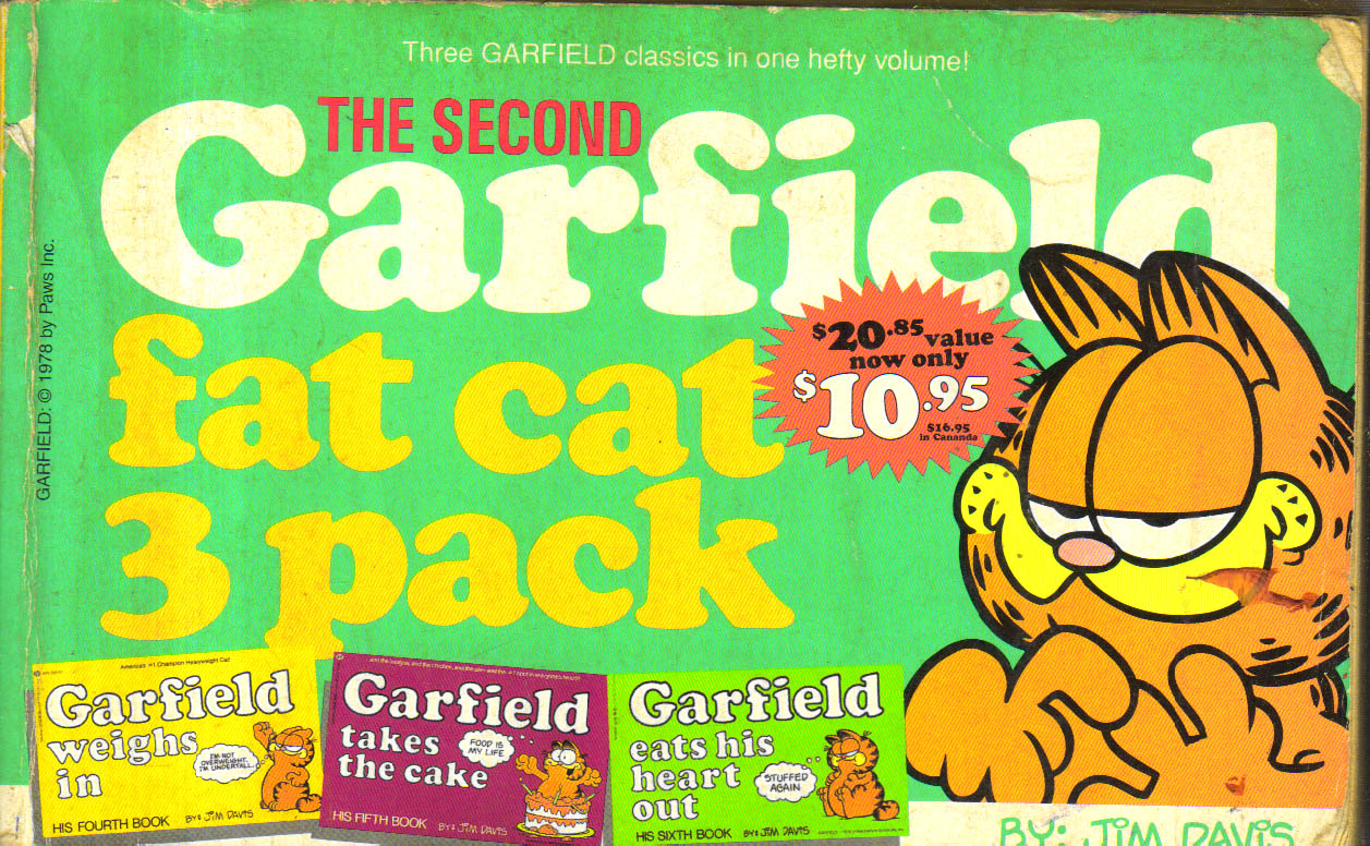 Garfield Fat Cat 3 pack.