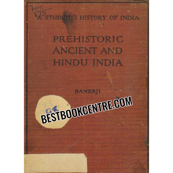 a students history of india prehistoric ancient and hindu india