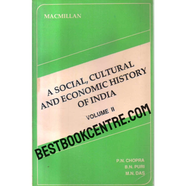 a social cultural and economic history of india 3 valume set