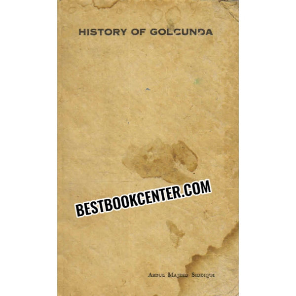 history of Golconda 1st edition
