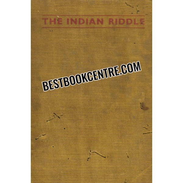 the indian riddle 1st edition