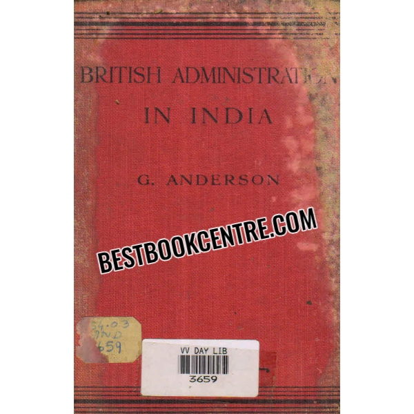 british administration in india 