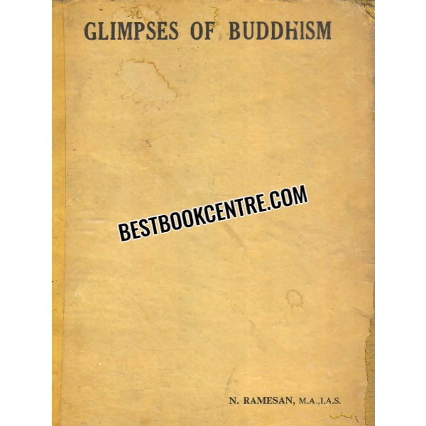 glimpses of buddhism 1st edition