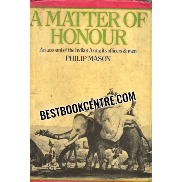 a matter of honour 1st edition